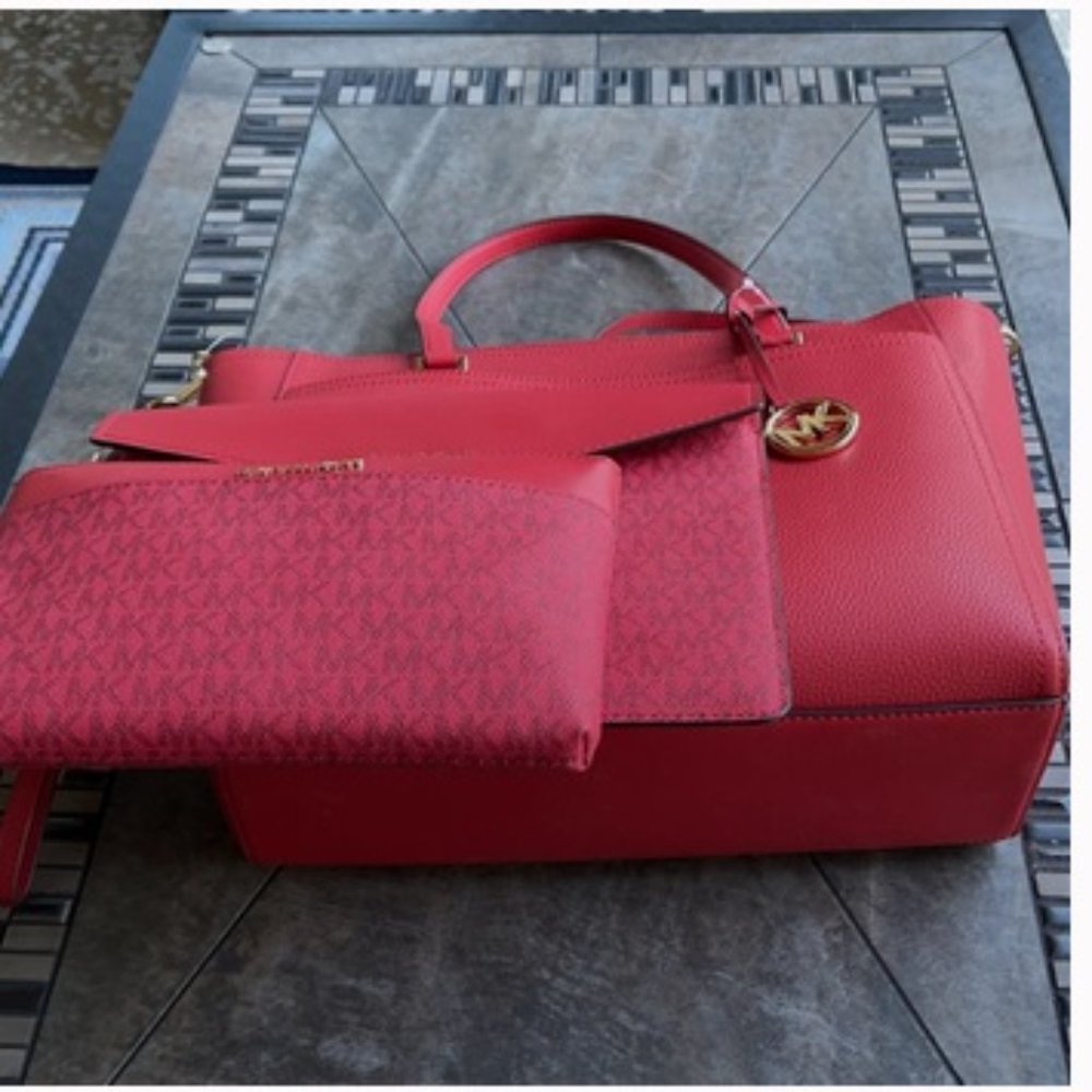 Michael Kors Maisie Large 3in1 Tote Bag Leather - Picture 9 of 16